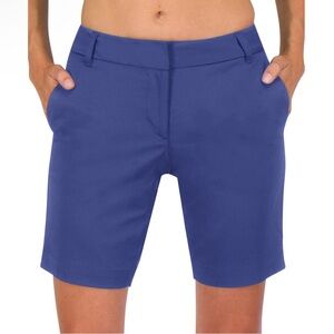 Three Sixty Six Golf Shorts Bermuda Women’s Sz 16 Quick Dry Active Athletic Blue